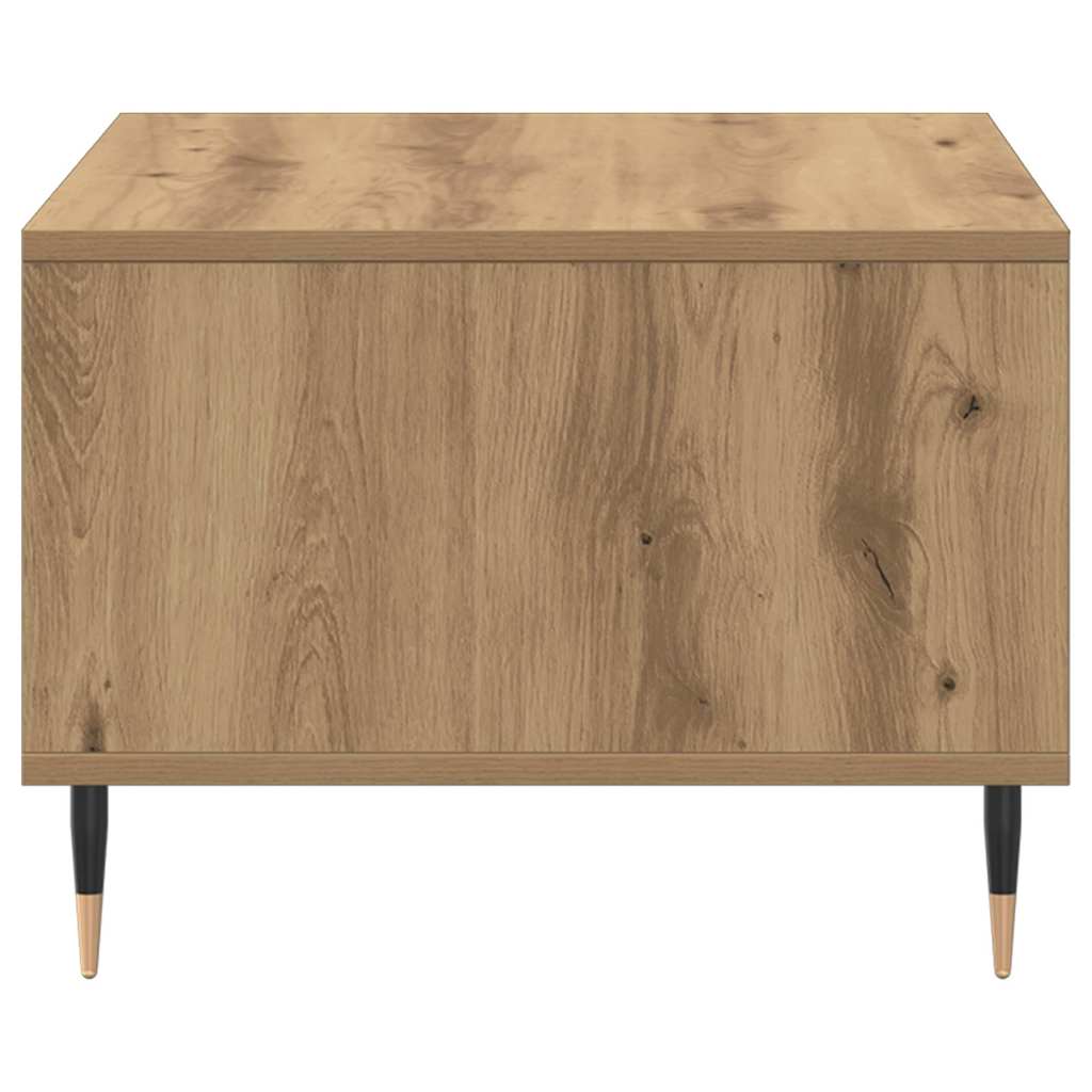 vidaXL Coffee Table Artisan Oak 60x50x36.5 cm Engineered Wood