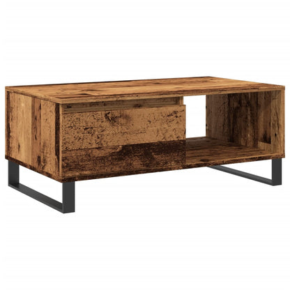 vidaXL Coffee Table Old Wood 90x50x36,5 cm Engineered Wood