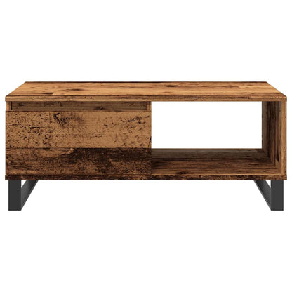 vidaXL Coffee Table Old Wood 90x50x36,5 cm Engineered Wood