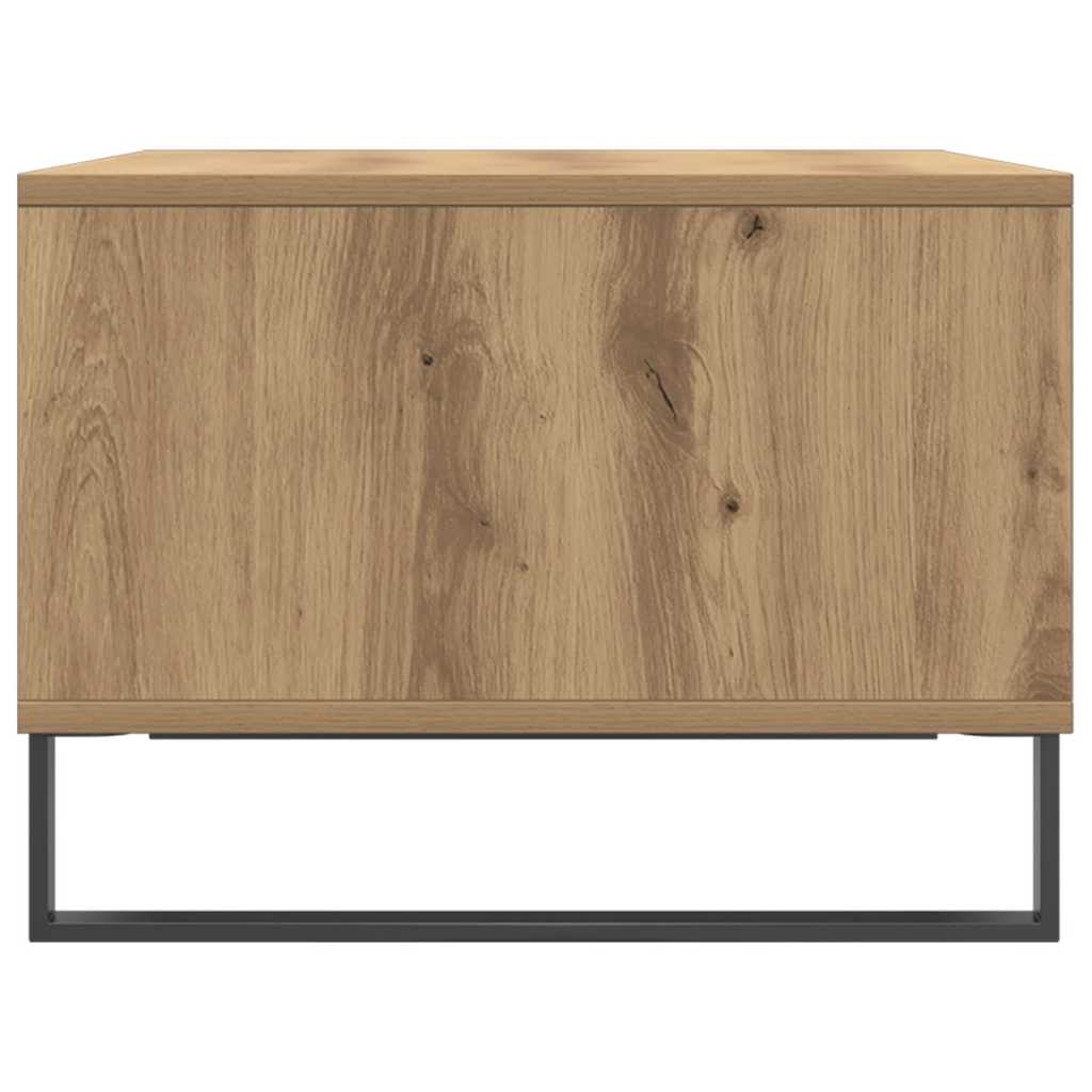 vidaXL Coffee Table Artisan Oak 90x50x36,5 cm Engineered Wood