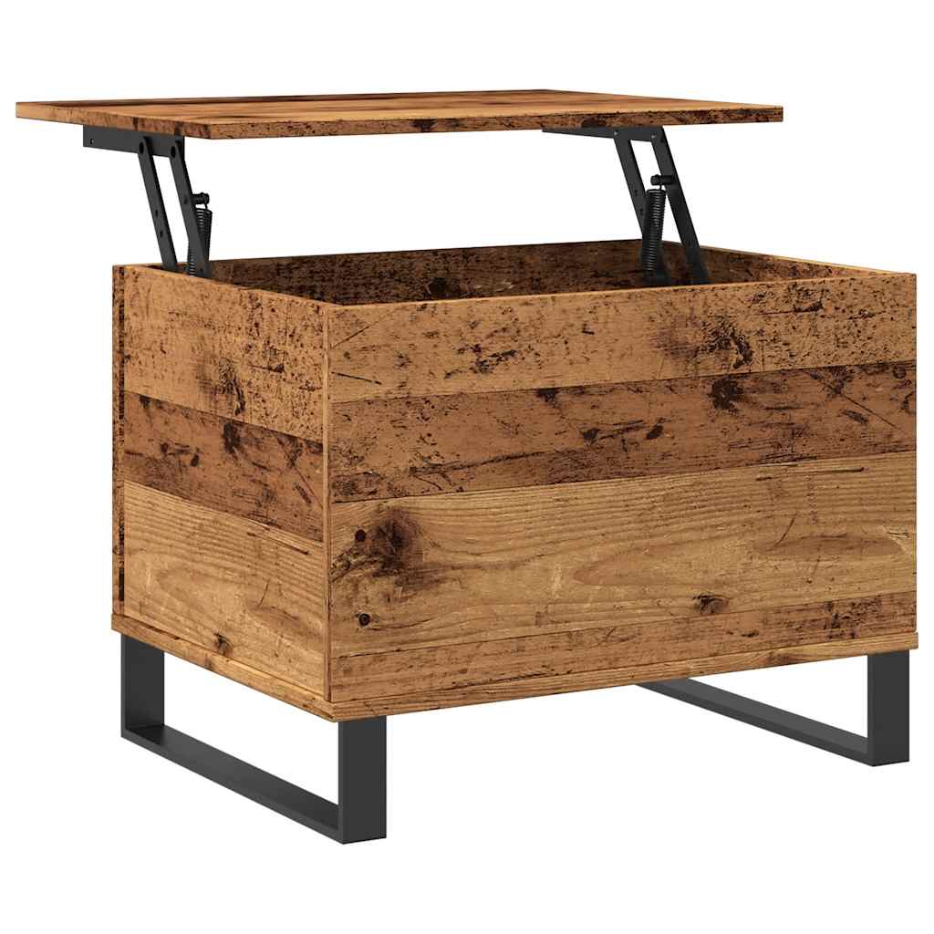 vidaXL Coffee Table Old Wood 60x44,5x45 cm Engineered Wood