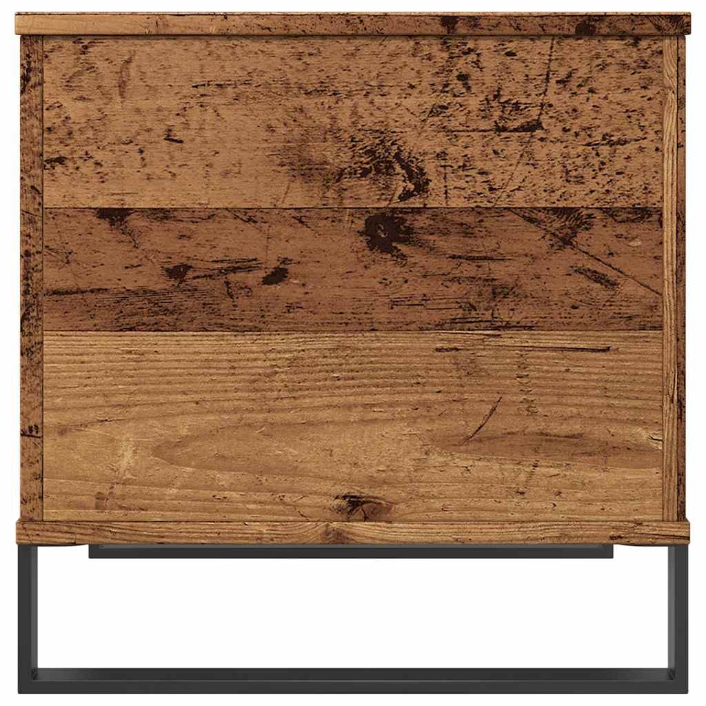 vidaXL Coffee Table Old Wood 60x44.5x45 cm Engineered Wood