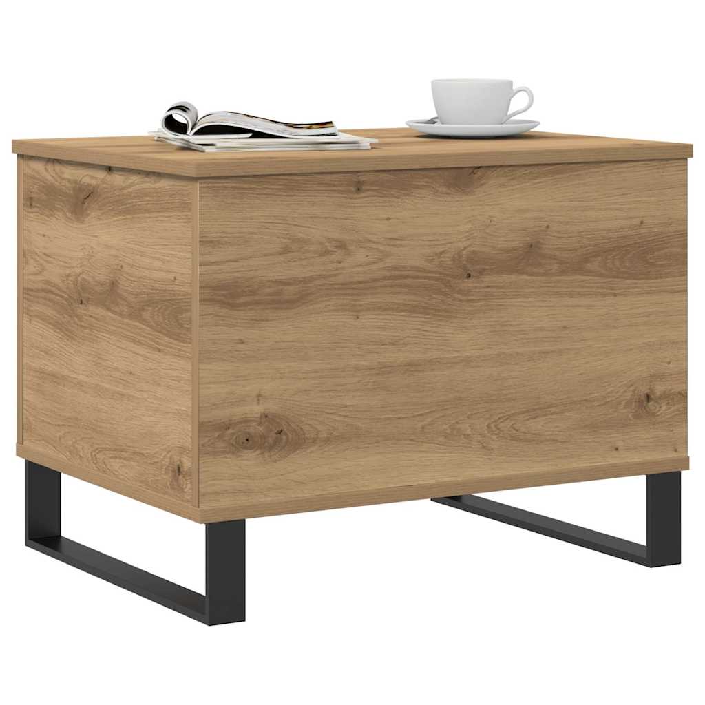 vidaXL Coffee Table Artisan Oak 60x44.5x45 cm Engineered Wood