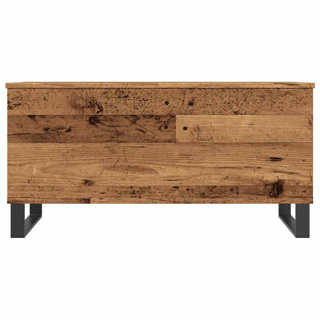 vidaXL Coffee Table Old Wood 90x44.5x45 cm Engineered Wood