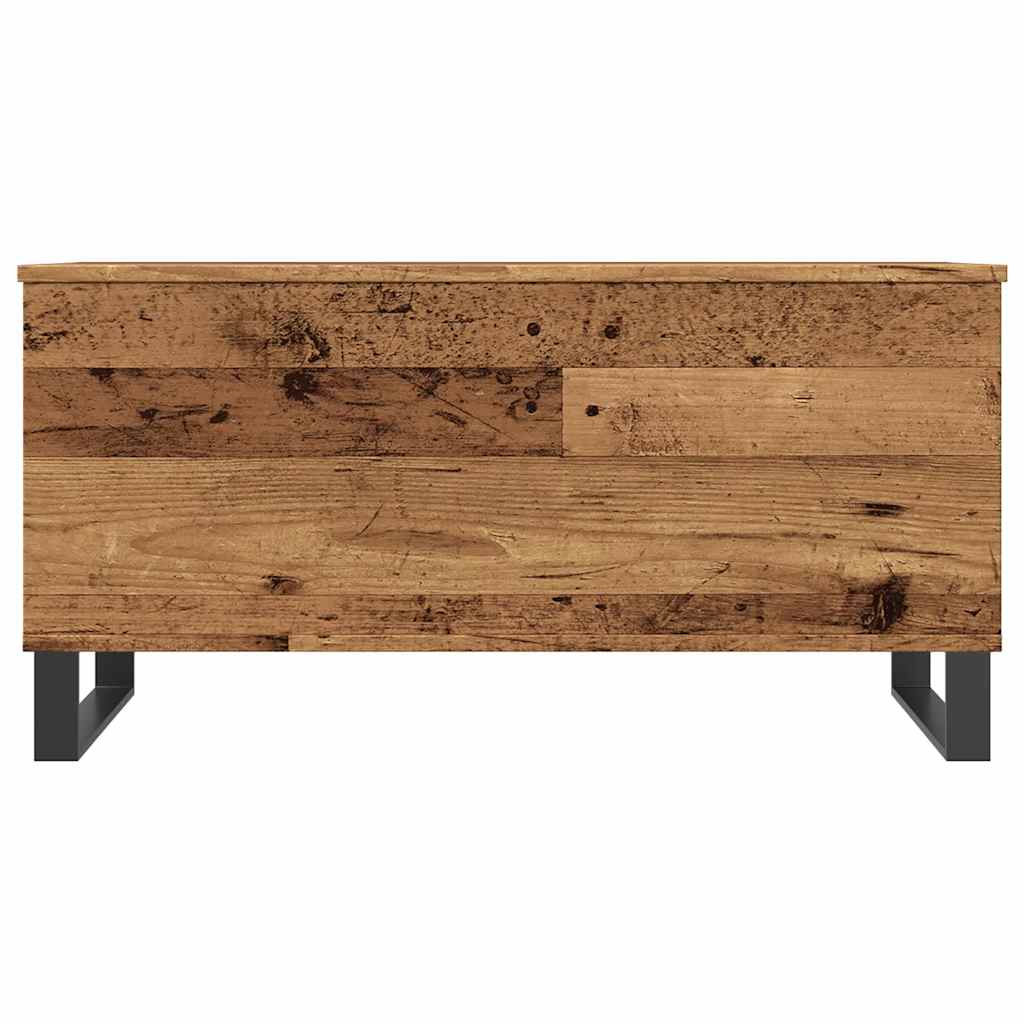 vidaXL Coffee Table Old Wood 90x44,5x45 cm Engineered Wood