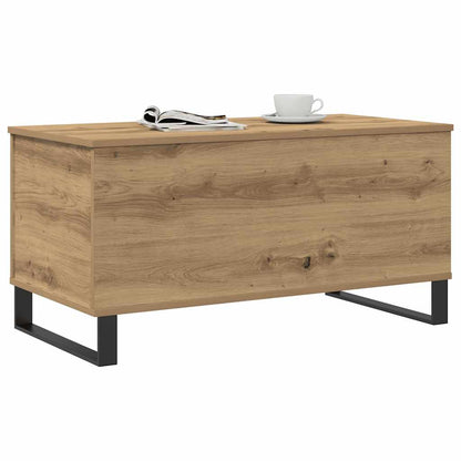 vidaXL Coffee Table Artisan Oak 90x44.5x45 cm Engineered Wood
