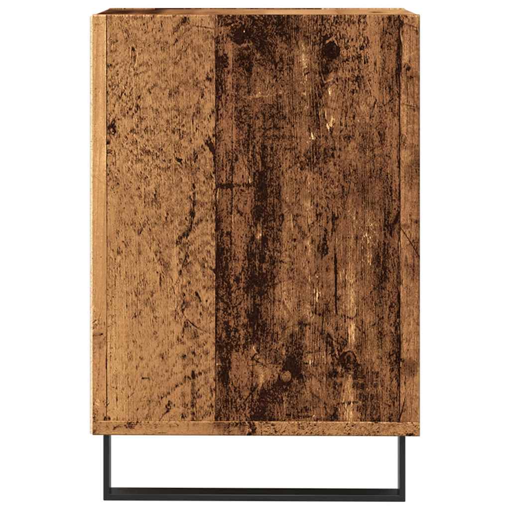 vidaXL TV Cabinet Old Wood 100x35x55 cm Engineered Wood