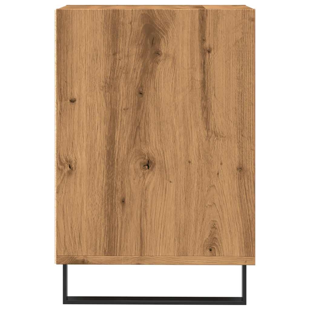 vidaXL TV Cabinet Artisan Oak 100x35x55 cm Engineered Wood