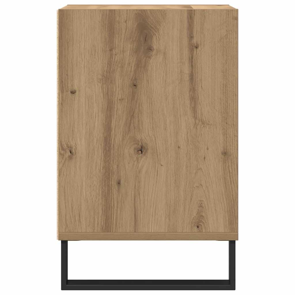 vidaXL TV Cabinet Artisan Oak 100x35x55 cm Engineered Wood