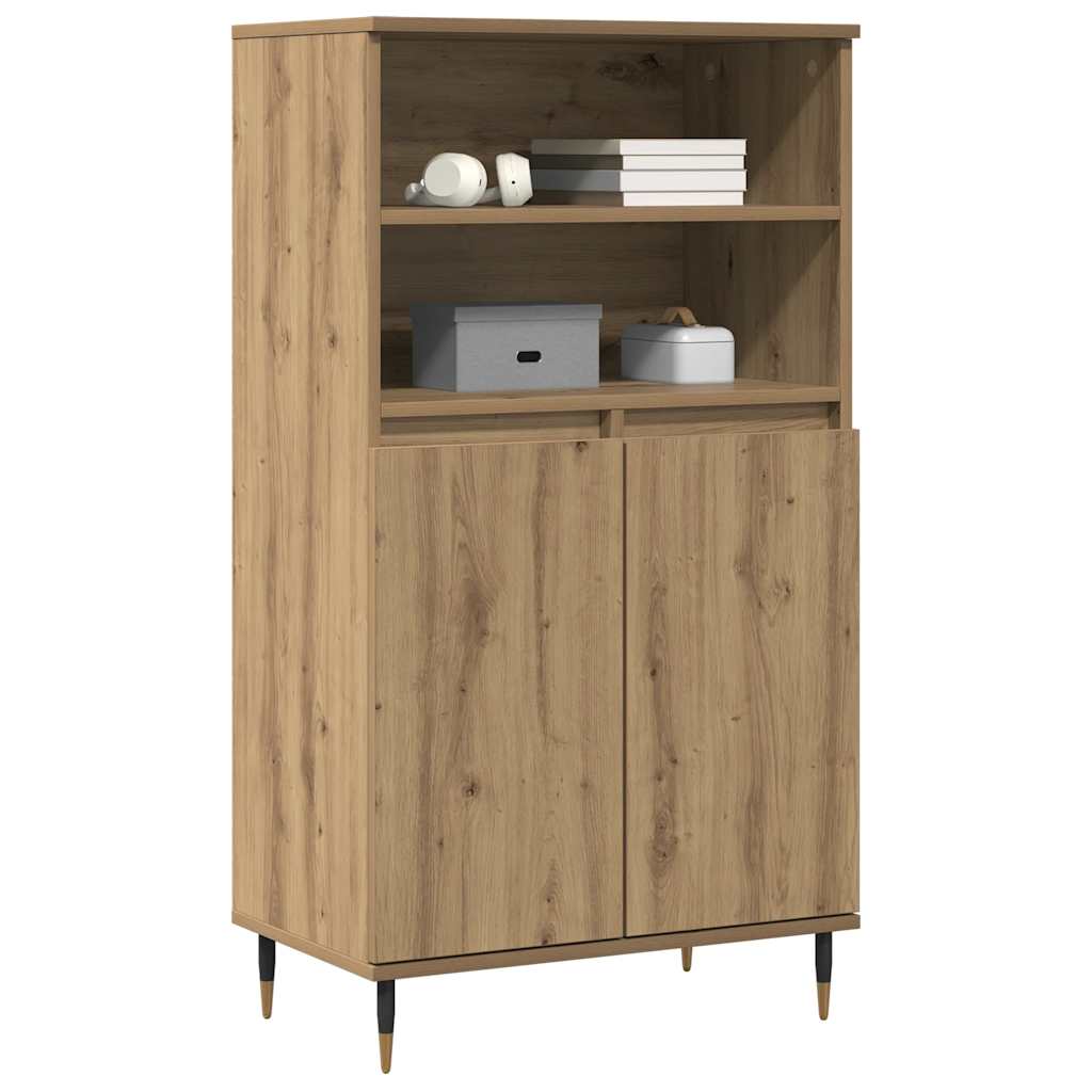 vidaXL Highboard Artisian Oak 60x36x110 cm Engineered Wood