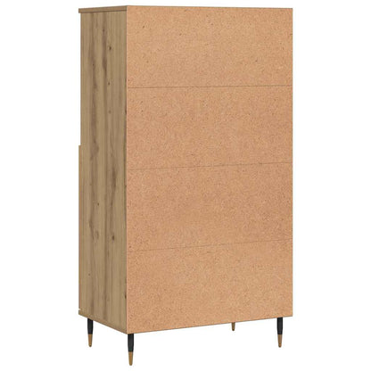 vidaXL Highboard Artisian Oak 60x36x110 cm Engineered Wood