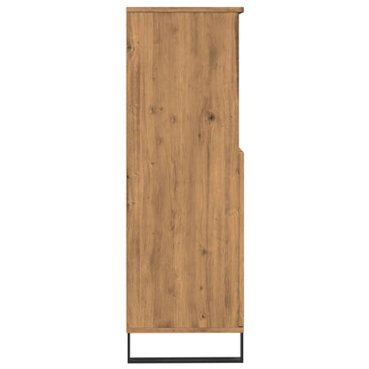 vidaXL Highboard Artisan Oak 60x36x110 cm Engineered Wood
