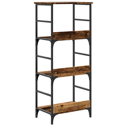 vidaXL Book Cabinet Old Wood 50x33x117.5 cm Engineered Wood