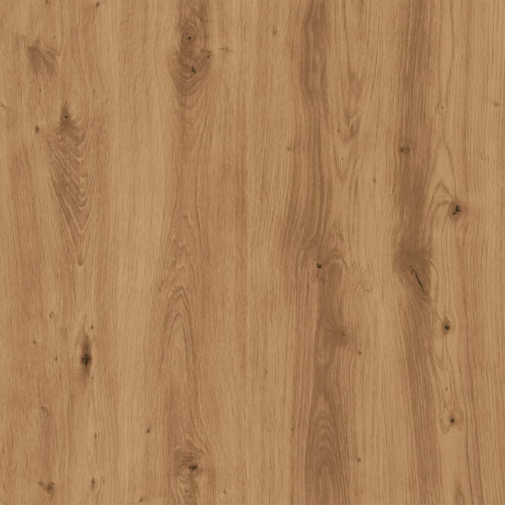 vidaXL Book Cabinet Artisan Oak 50x33x117.5 cm Engineered Wood