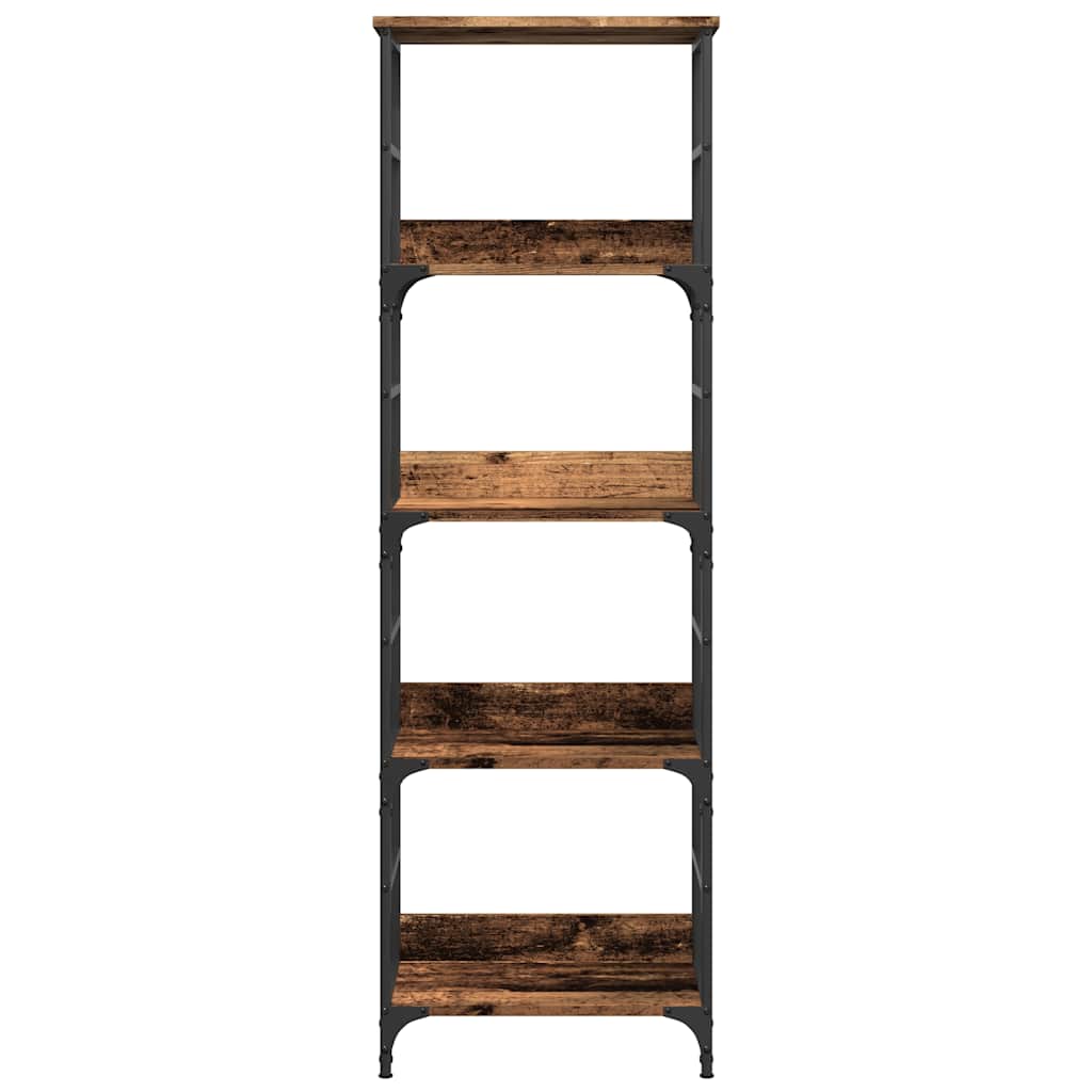 vidaXL Book Cabinet Old Wood 50x33x153 cm Engineered Wood