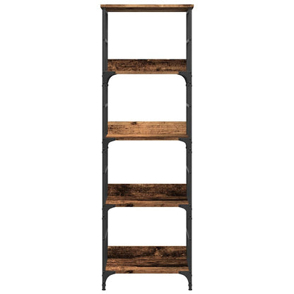 vidaXL Book Cabinet Old Wood 50x33x153 cm Engineered Wood