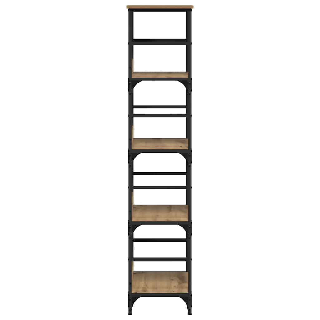 vidaXL Bookshelf Artisan Oak 50x33x153 cm Engineered Wood