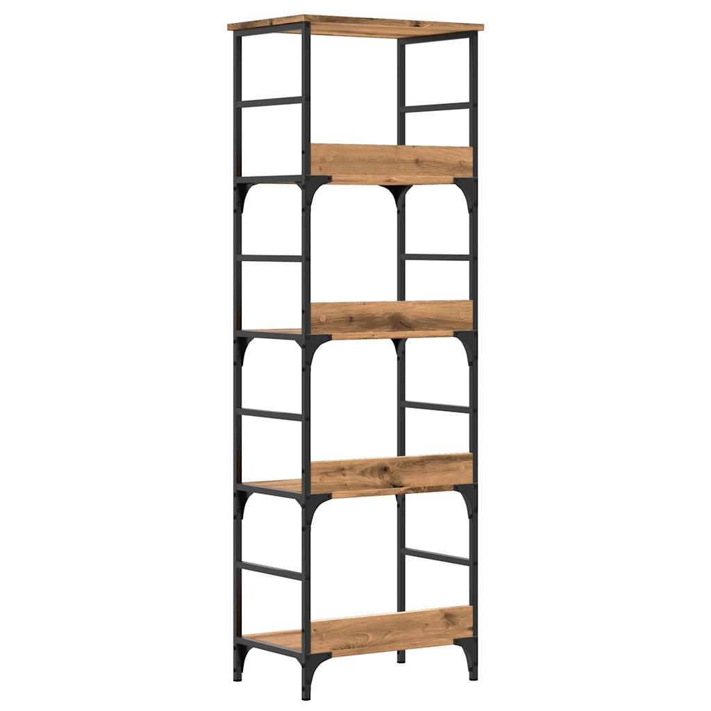 vidaXL Bookshelf Artisan Oak 50x33x153 cm Engineered Wood