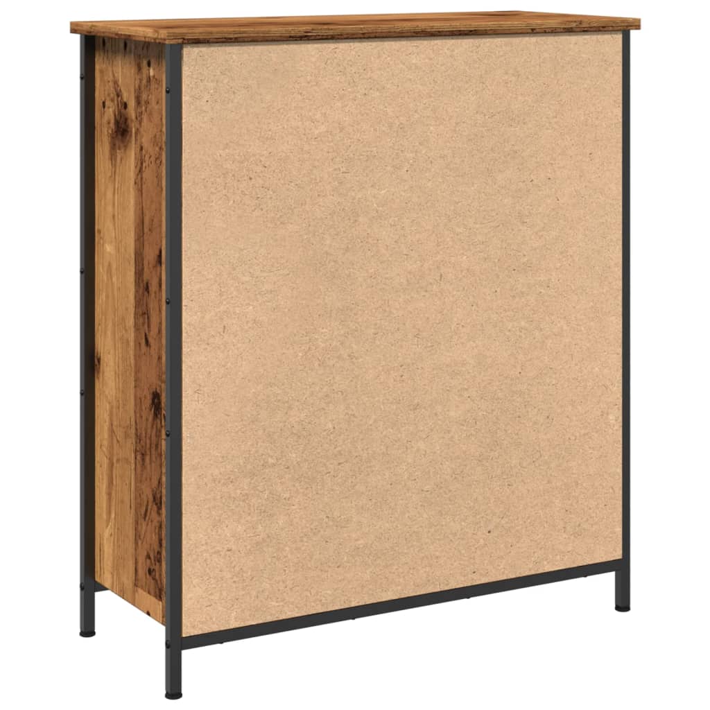 vidaXL Sideboard Old Wood 70x30x80 cm Engineered Wood