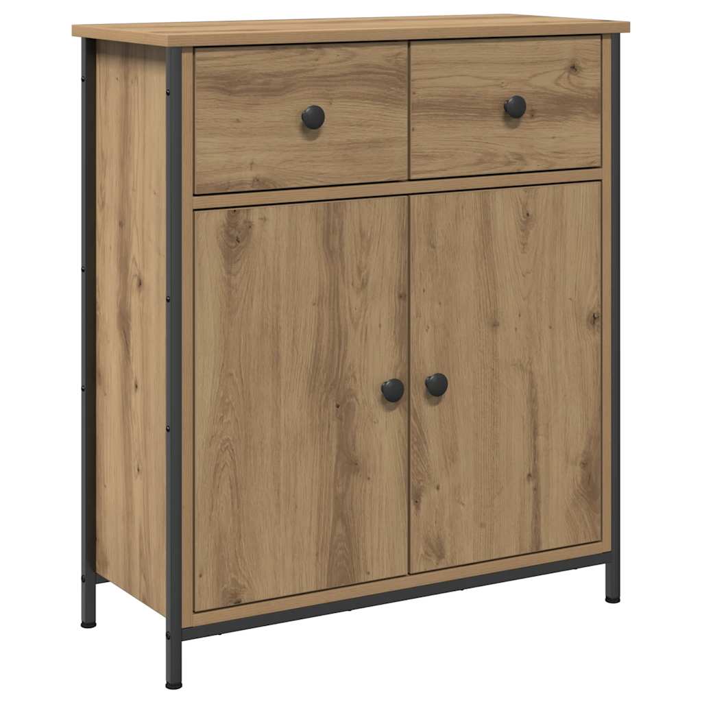 vidaXL Sideboard Artisan Oak 70x30x80 cm Engineered Wood