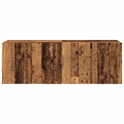 vidaXL TV Cabinets Wall-mounted 2 pcs Old Wood 60x30x41 cm