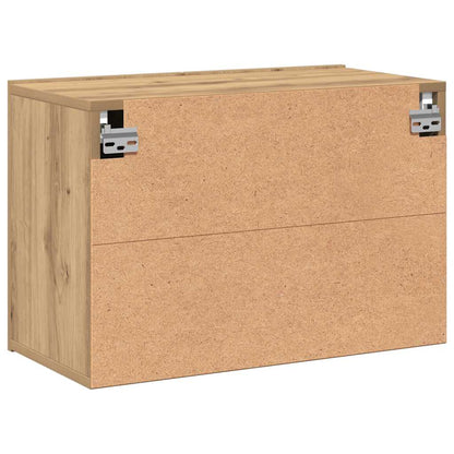 vidaXL TV Cabinet Wall-mounted Artisian Oak 60x30x41 cm