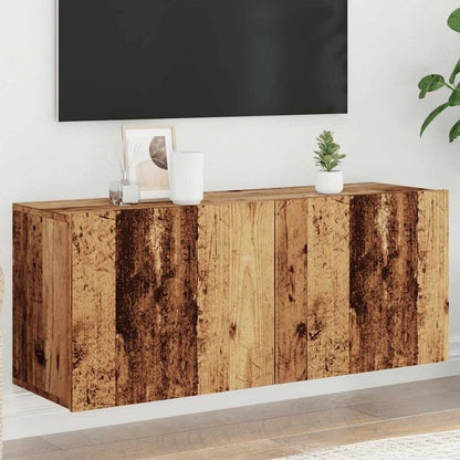 vidaXL TV Cabinet Wall-mounted Old Wood 100x30x41 cm