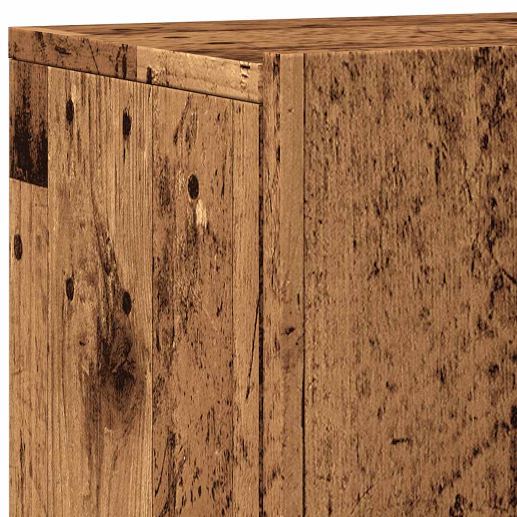 vidaXL TV Cabinet Wall-mounted Old Wood 100x30x41 cm