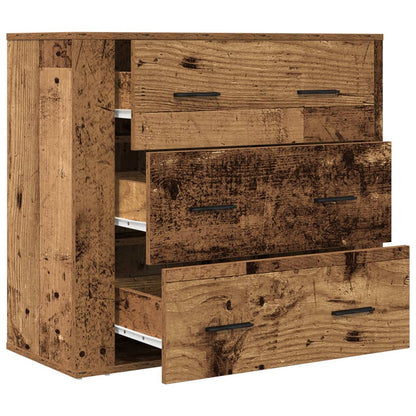 vidaXL Sideboard Old Wood 80x33x70 cm Engineered Wood