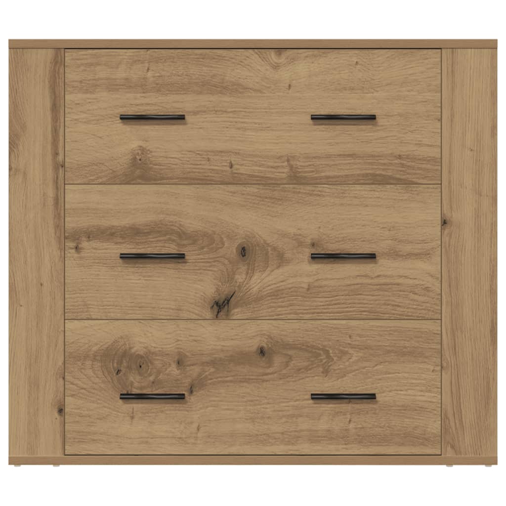 vidaXL Sideboard Artisan Oak 80x33x70 cm Engineered Wood