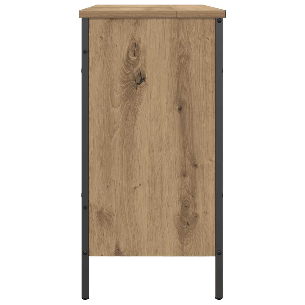 vidaXL Sink Cabinet Artisan Oak 60x30x60 cm Engineered Wood