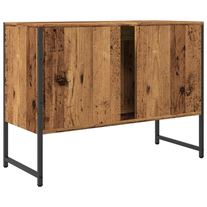 vidaXL Bathroom Sink Cabinet Old Wood 80x33x60 cm Engineered Wood