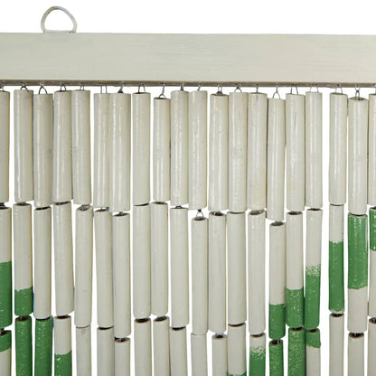vidaXL Insect Door Curtain Bamboo Print 90x220 cm Bamboo
