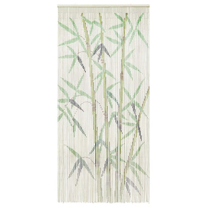 vidaXL Insect Door Curtain Bamboo Print 100x200 cm Bamboo