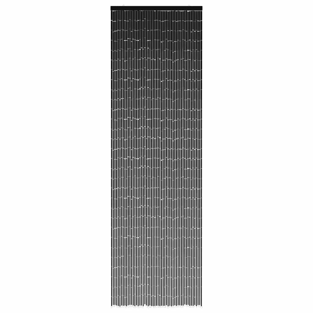 vidaXL Insect Door Curtain Dark Grey 56x185 cm Bamboo