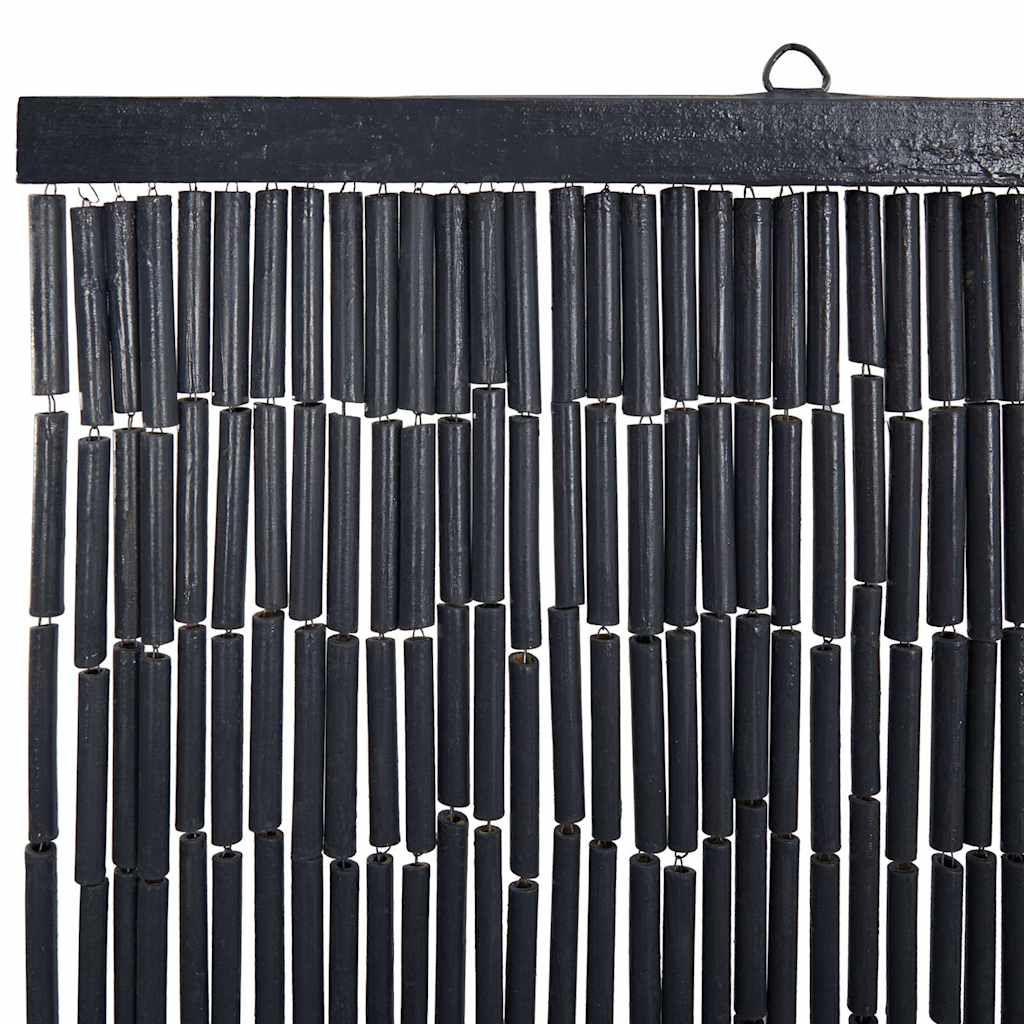 vidaXL Insect Door Curtain Dark Grey 56x185 cm Bamboo