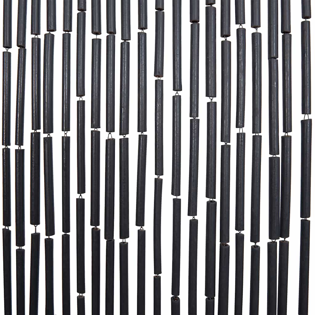 vidaXL Insect Door Curtain Dark Grey 56x185 cm Bamboo