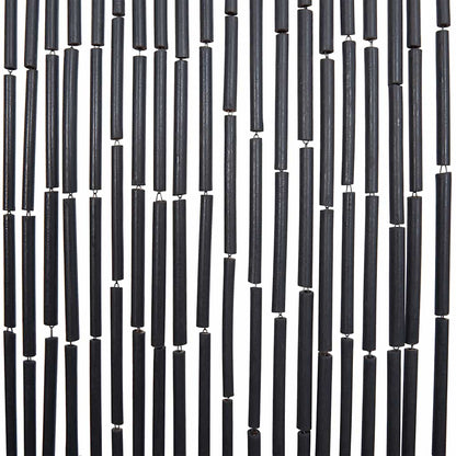 vidaXL Insect Door Curtain Dark Grey 56x185 cm Bamboo