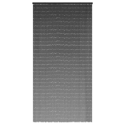 vidaXL Insect Door Curtain Dark Grey 90x220 cm Bamboo