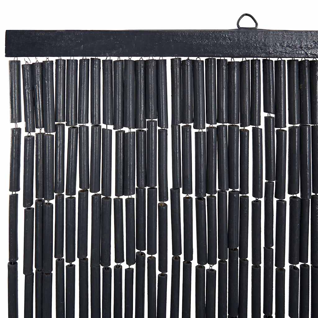 vidaXL Insect Door Curtain Dark Grey 90x220 cm Bamboo