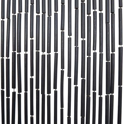 vidaXL Insect Door Curtain Dark Grey 90x220 cm Bamboo