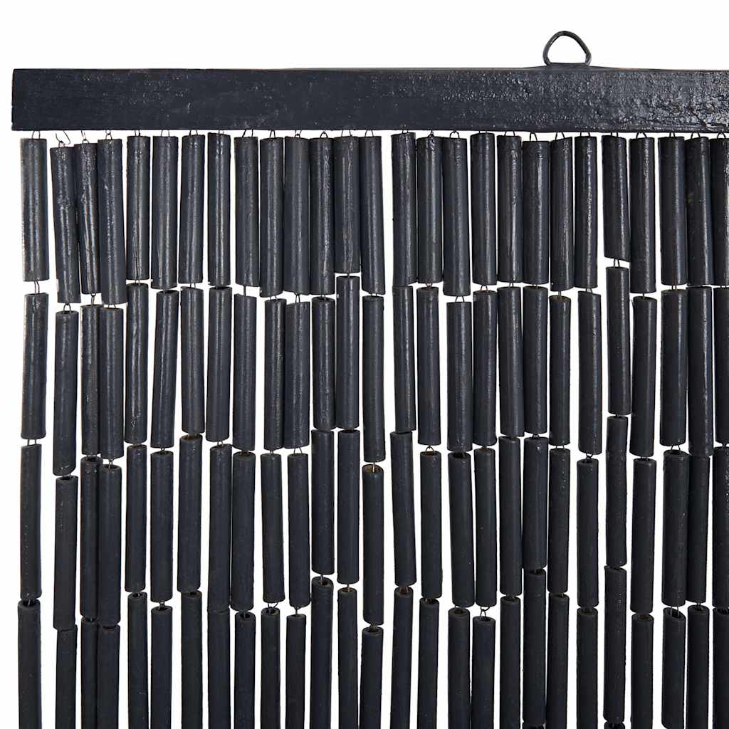 vidaXL Insect Door Curtain Dark Grey 100x200 cm Bamboo