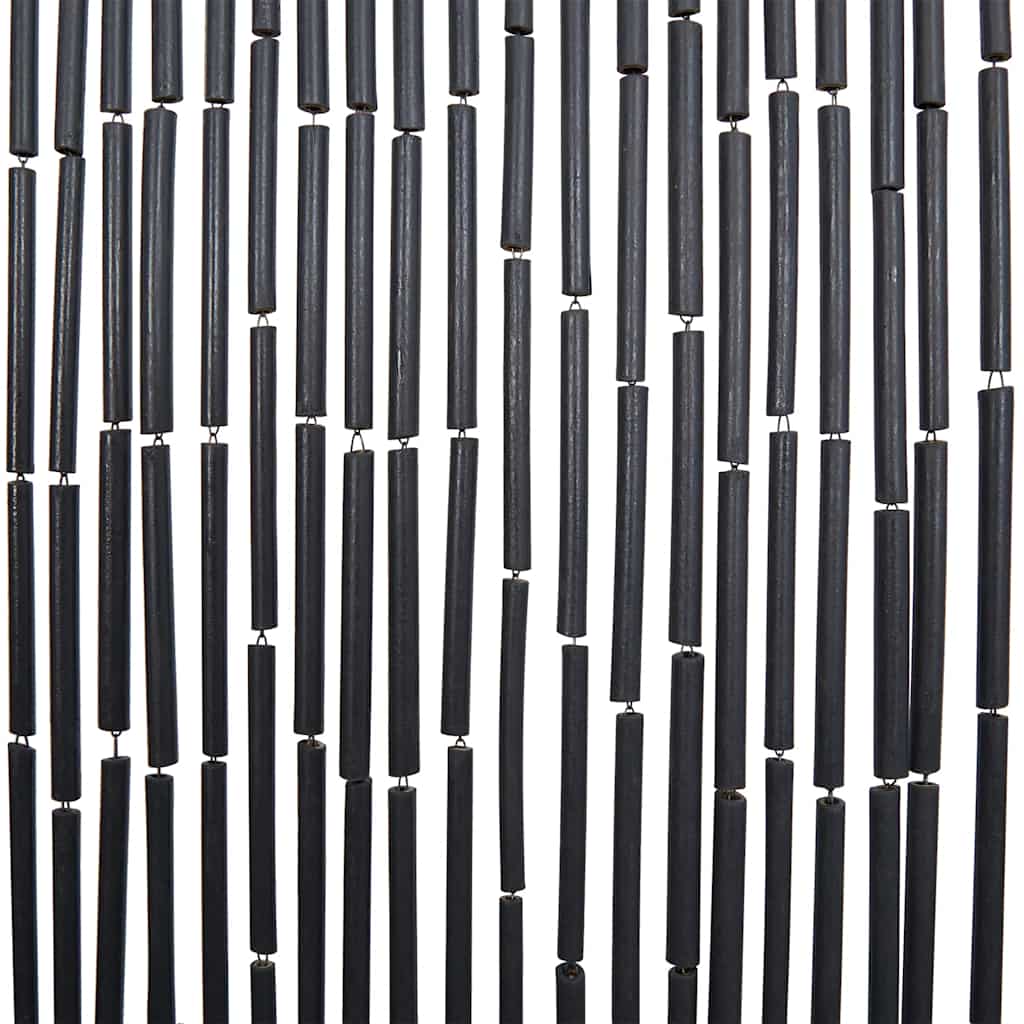 vidaXL Insect Door Curtain Dark Grey 100x200 cm Bamboo