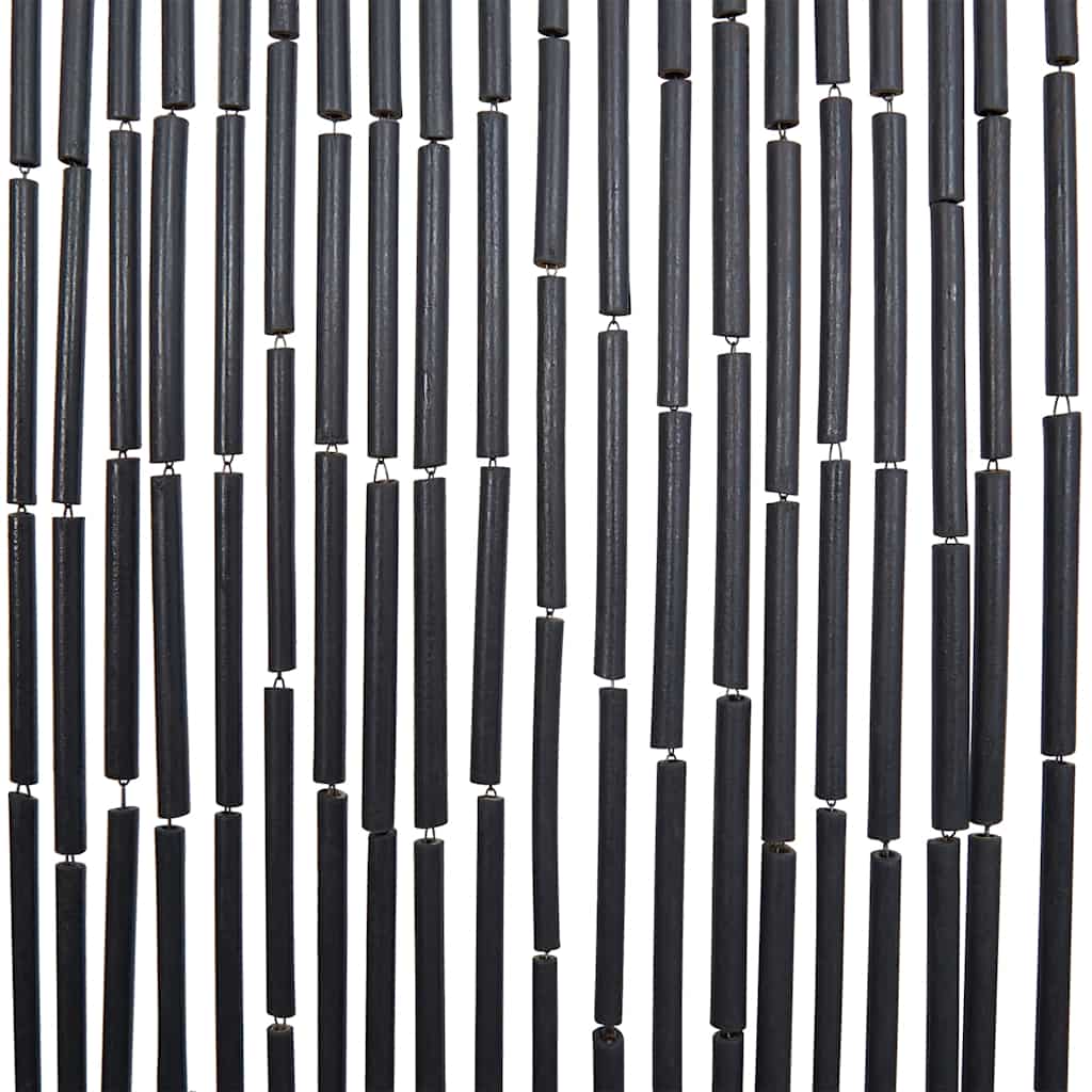 vidaXL Insect Door Curtain Dark Grey 120x220 cm Bamboo
