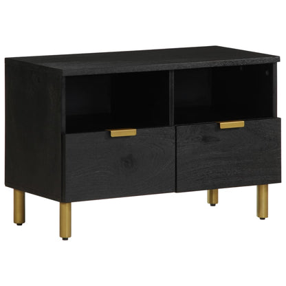 vidaXL TV Cabinet Black 70x33x46 cm Engineered Wood