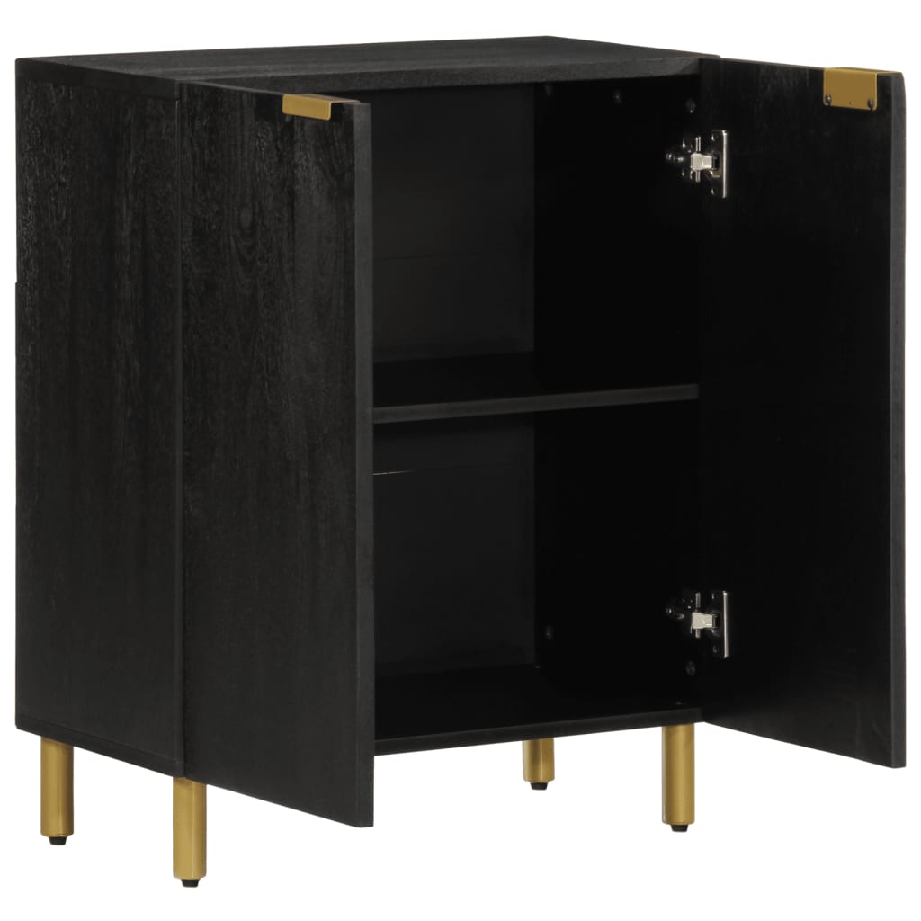 vidaXL Sideboard Black 60x33x75 cm Engineered Wood