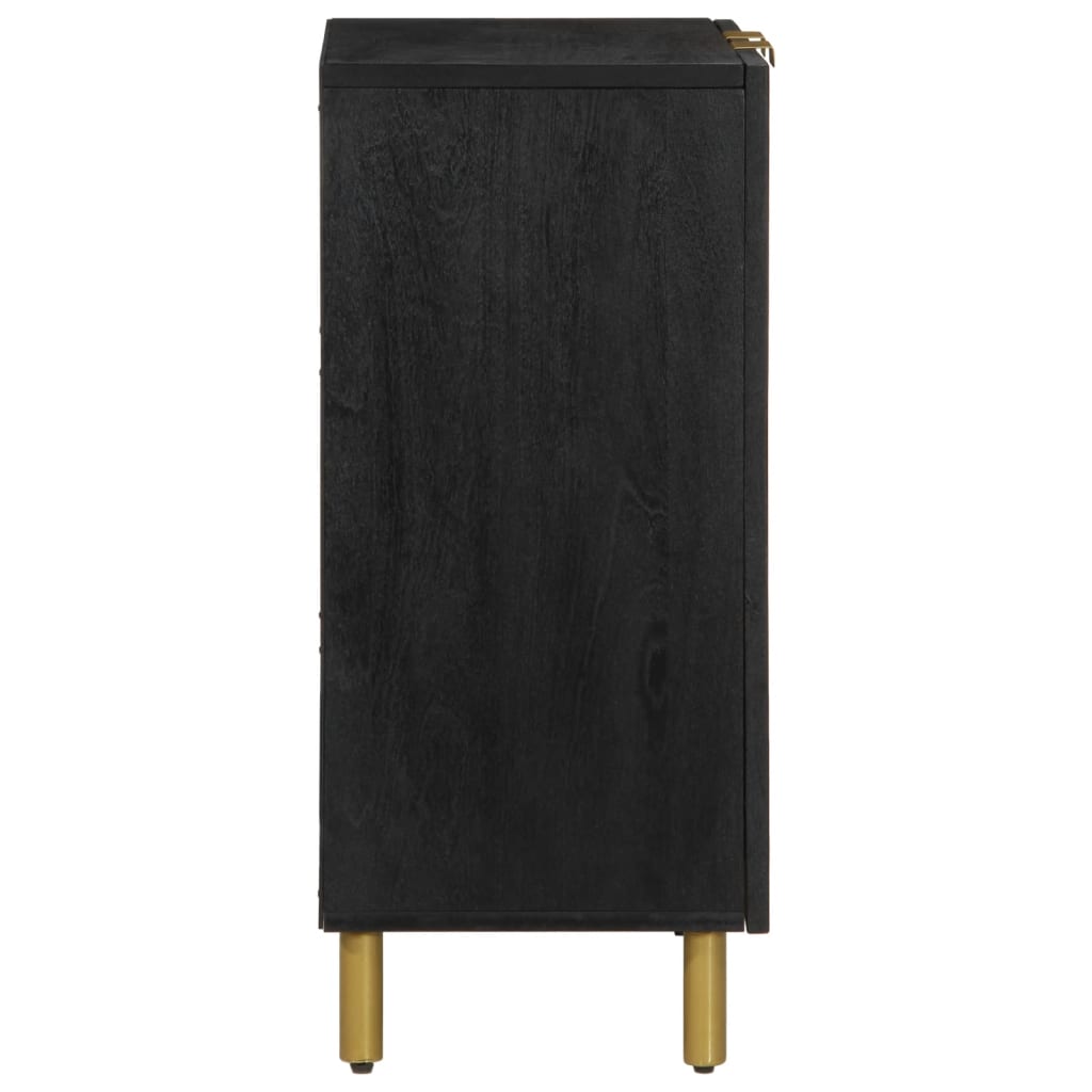 vidaXL Sideboard Black 60x33x75 cm Engineered Wood