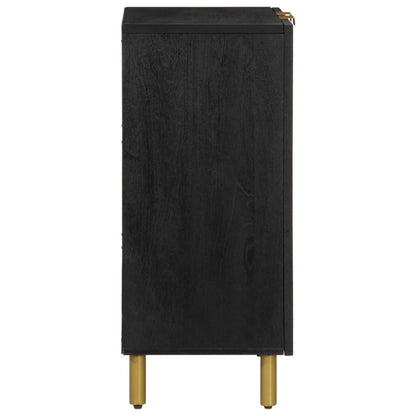 vidaXL Sideboard Black 60x33x75 cm Engineered Wood