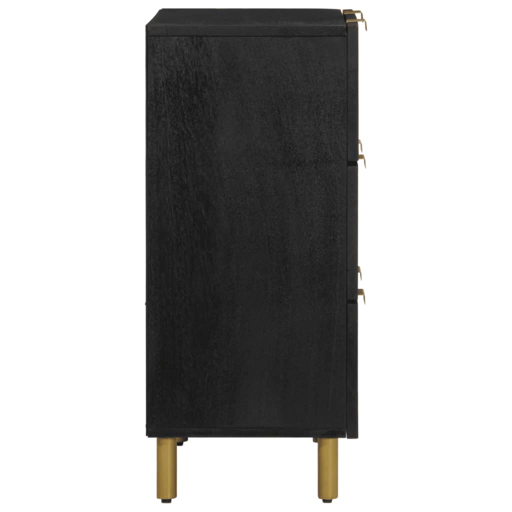 vidaXL Sideboard Black 60x33x75 cm Engineered Wood