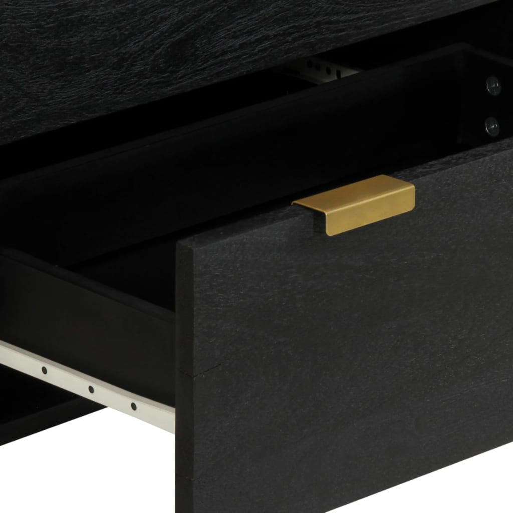 vidaXL Sideboard Black 60x33x75 cm Engineered Wood
